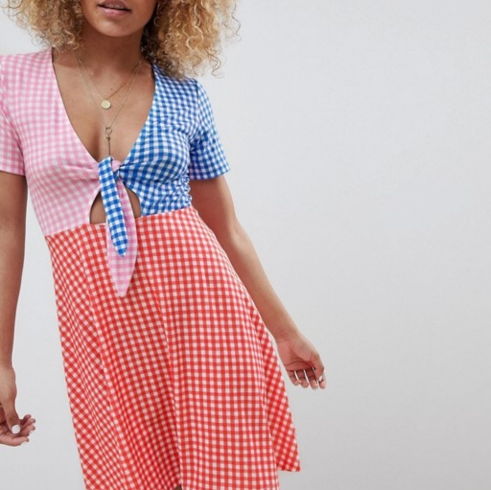 Petite Mini Skater Dress